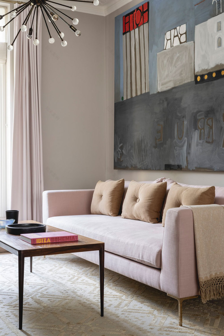 丹麦设计师 Scarlett Hessian 的伦敦现代英式内饰设计-2