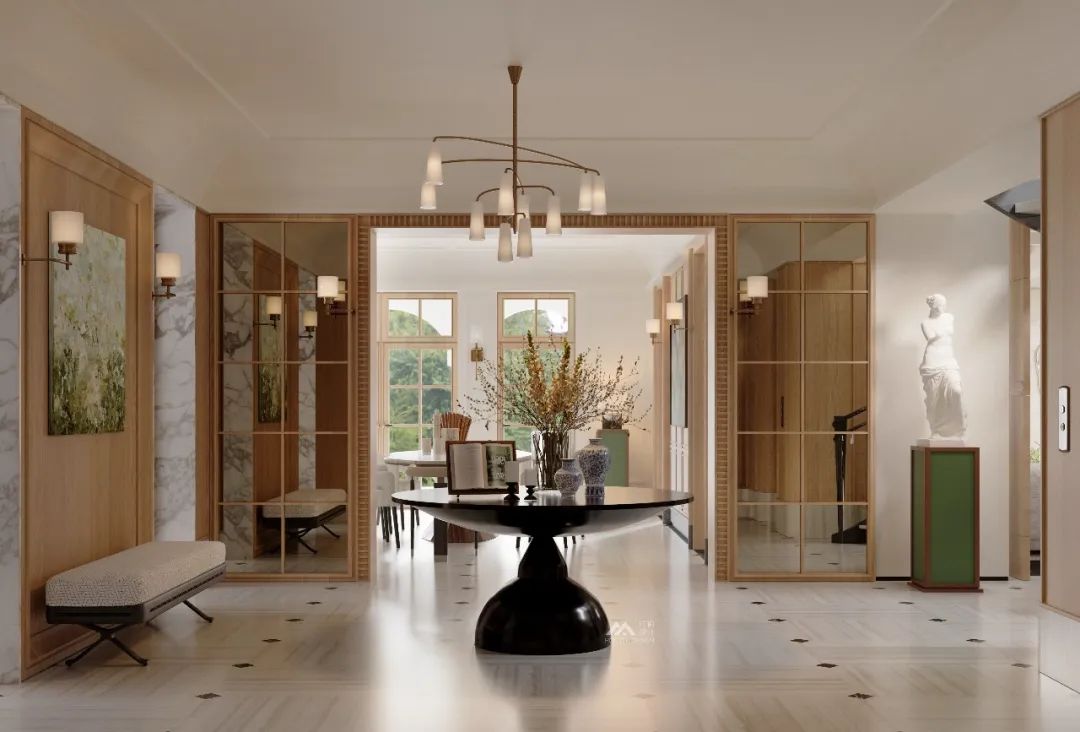 折衷主义视角下的1800㎡别墅空间丨中国深圳丨HOMBLE红柏设计-14