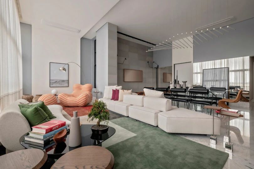 圣保罗家庭复式住宅丨巴西圣保罗丨Karina Passarelli Arquitetura-12