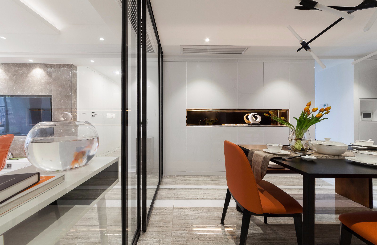 福州世欧王庄 3#03型现代简约样板间-14