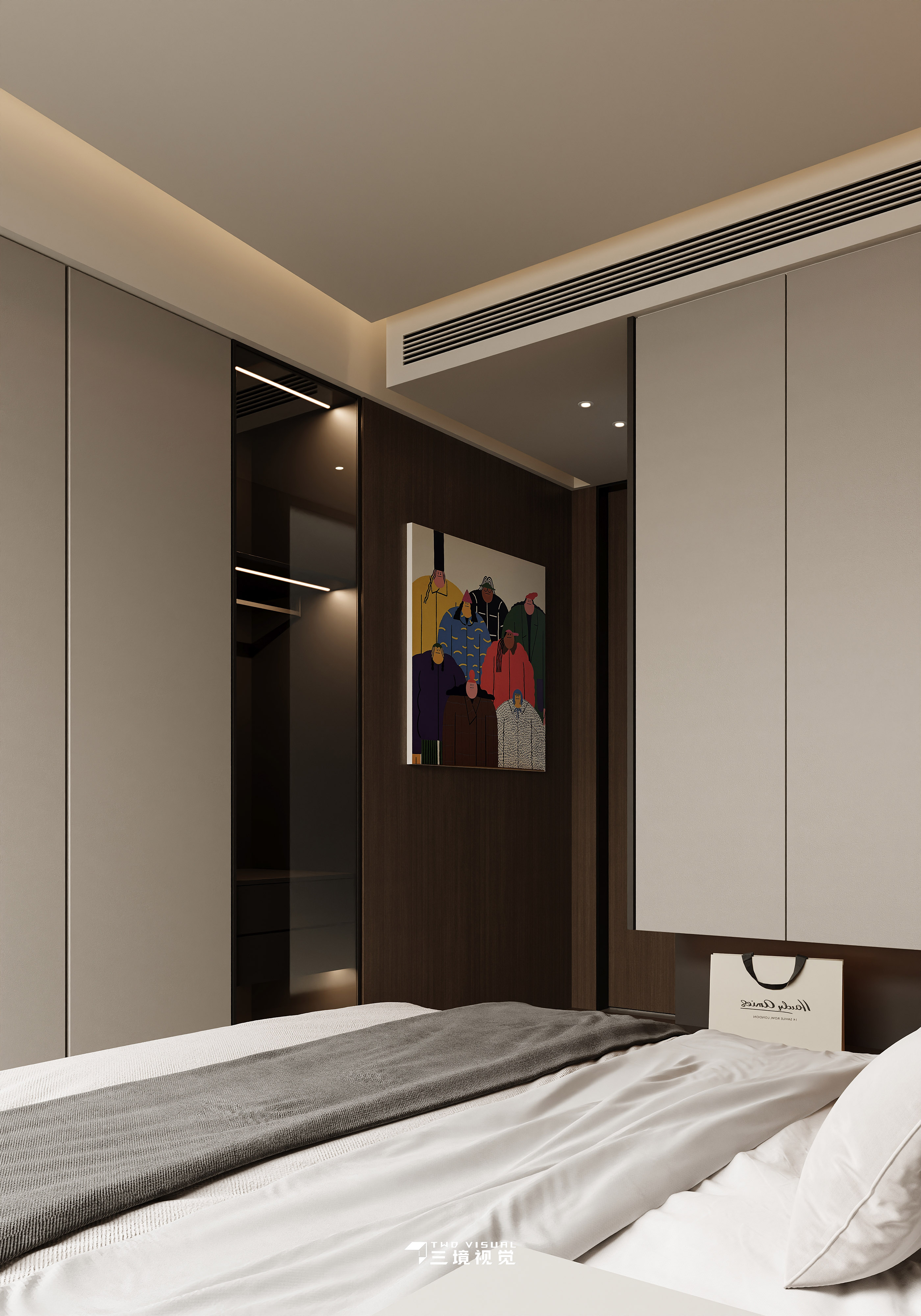 住宅-现代意式小户型设计-13