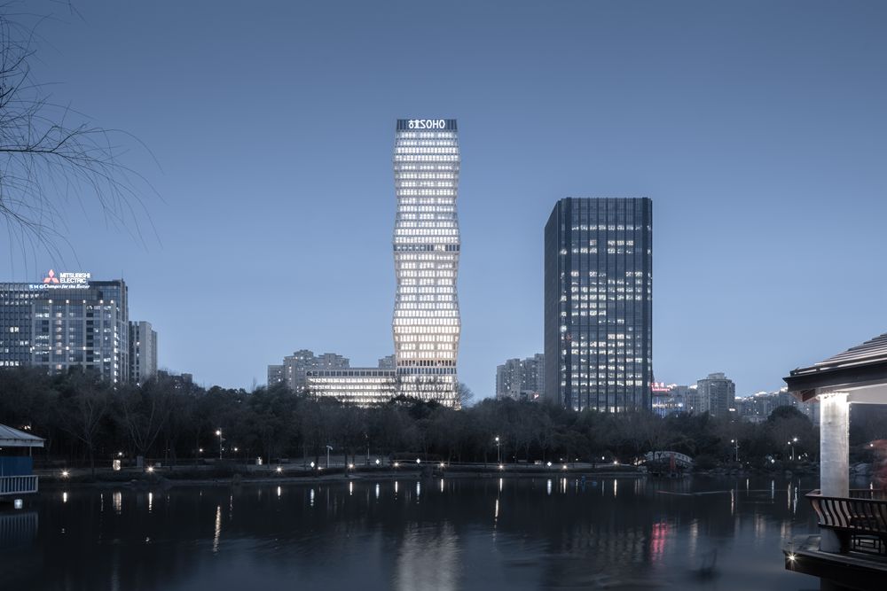 古北 SOHO | 无尽之柱的现代演绎，优雅、宁静的地标之作-28