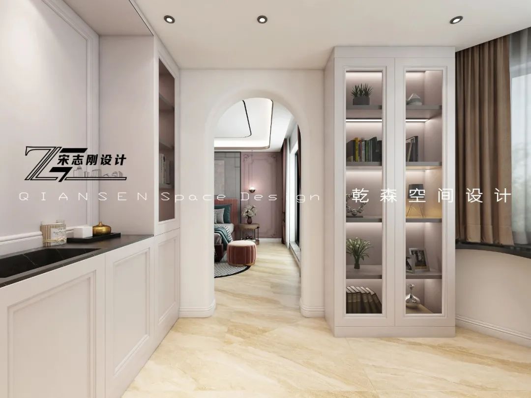 意式轻奢三江别墅丨乾森空间设计-43