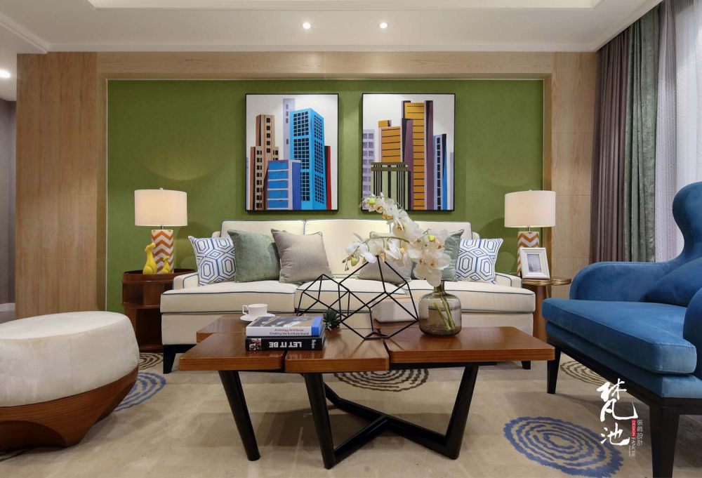 优诗美地 G4 户型 | 浪漫土耳其蓝的 95 平米幸福空间-25