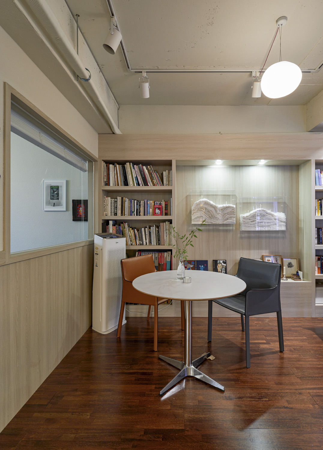 25 坪极简家居咖啡馆，韩式风格设计典范-16