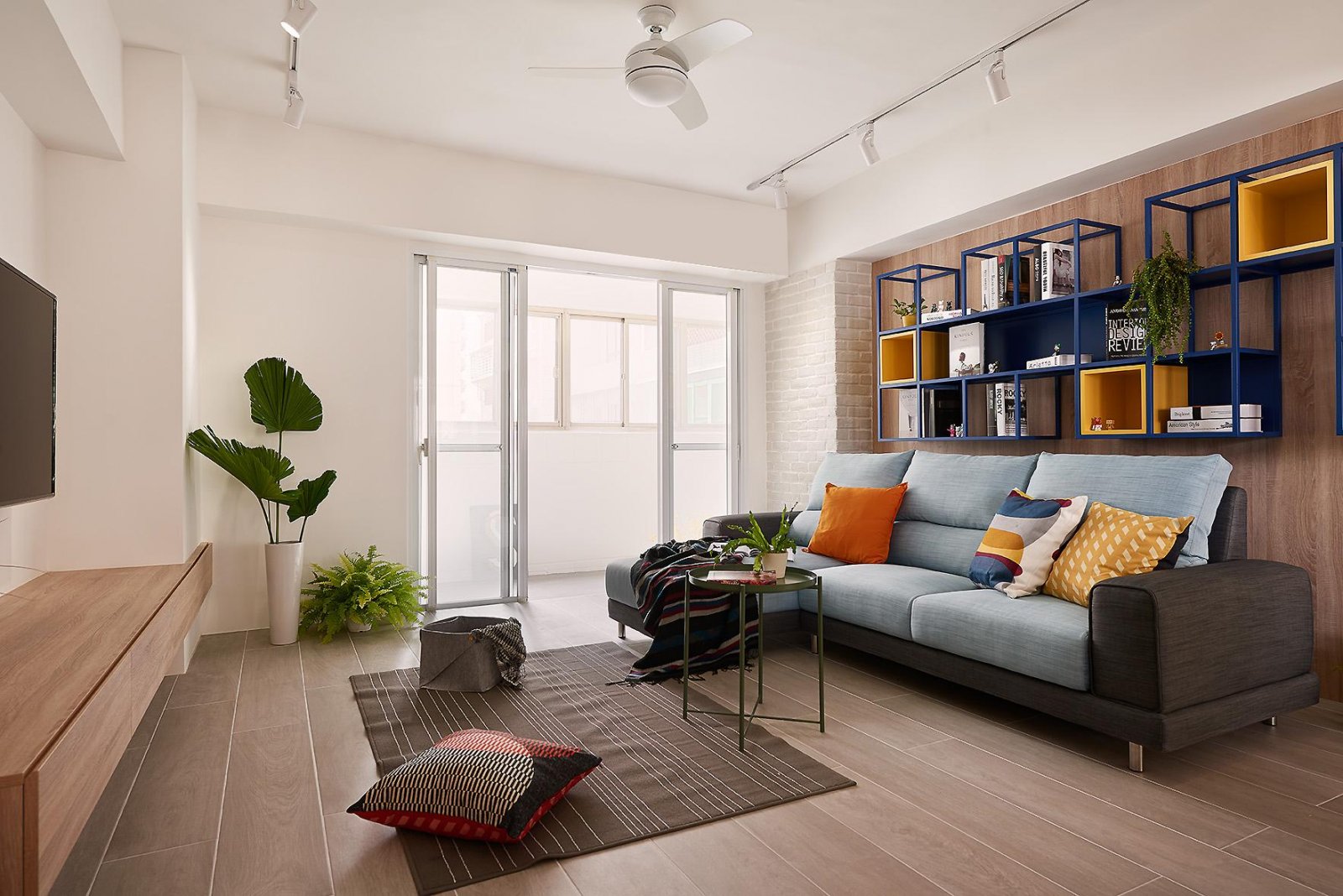 疗愈系的缤纷宅  巢空间室内设计-3