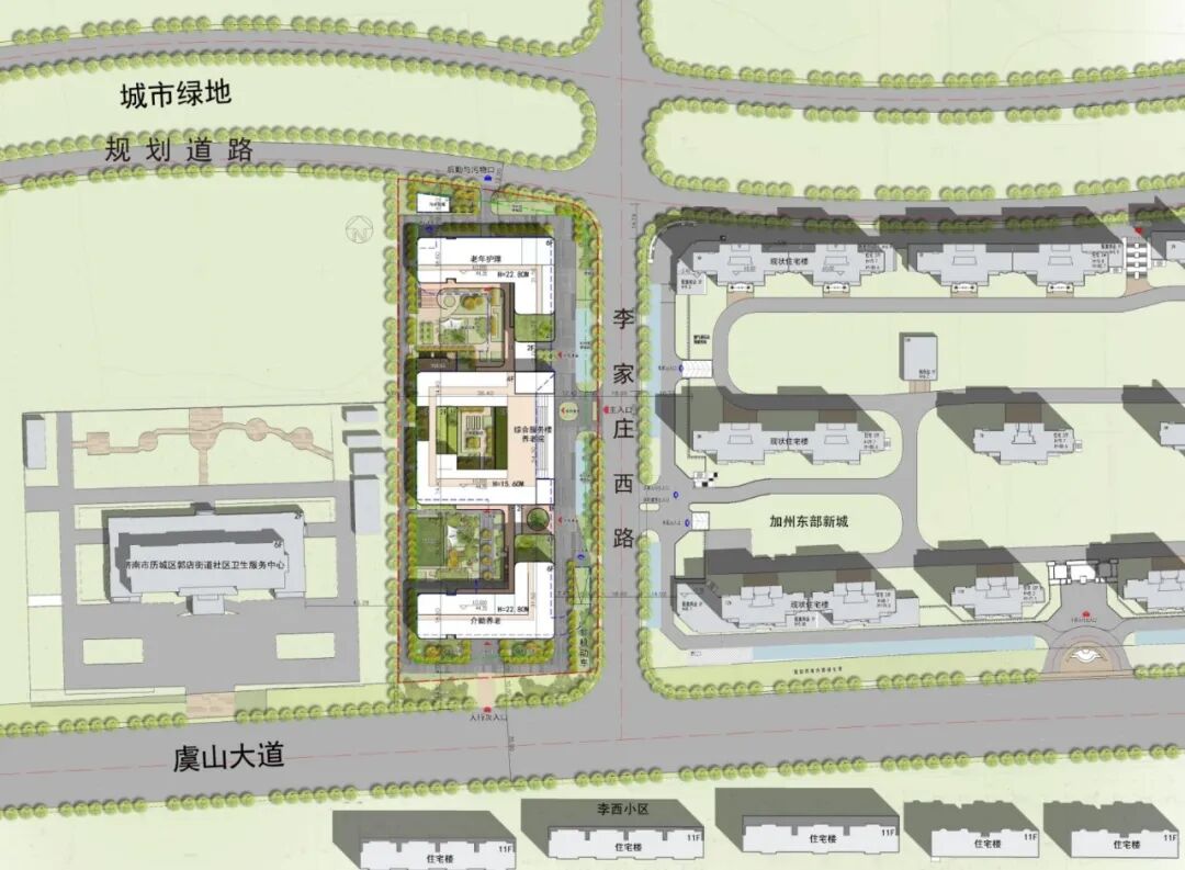 济南市历城区综合养老服务中心丨中国济南丨同圆集团-13