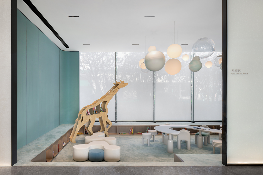   明德设计丨无锡招商雍荣府售楼部  室内设计  丨中国无锡-62