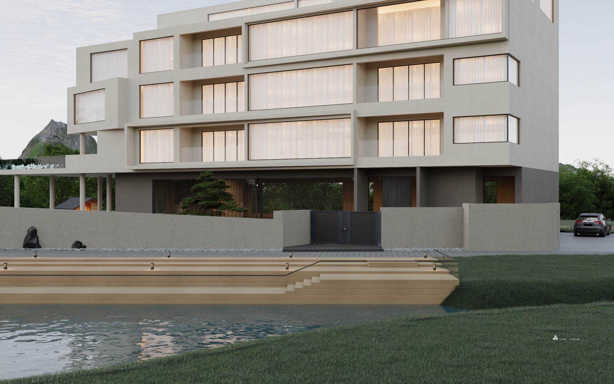 高端现代简约别墅GM03-15