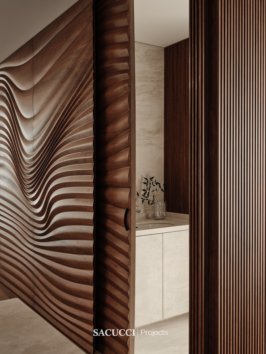 威斯汀天幕·木材雕琢的理想之宅丨台湾隐形设计事务所-19