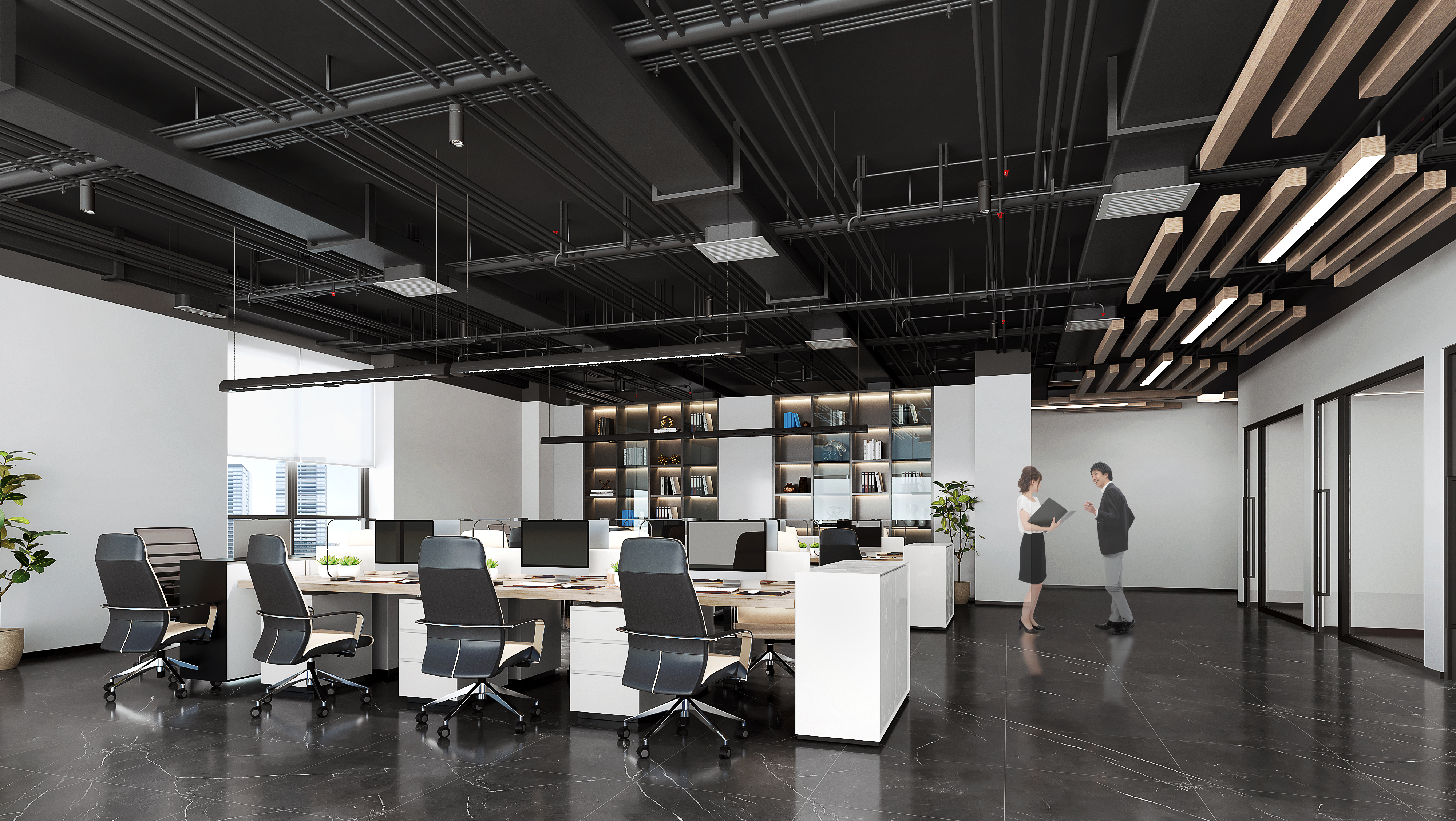 办公楼配套空间设计-8