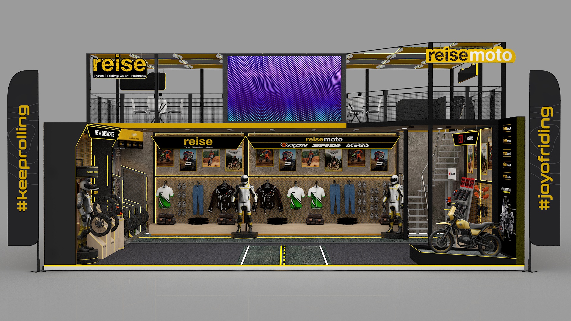 reise moto booth design-7