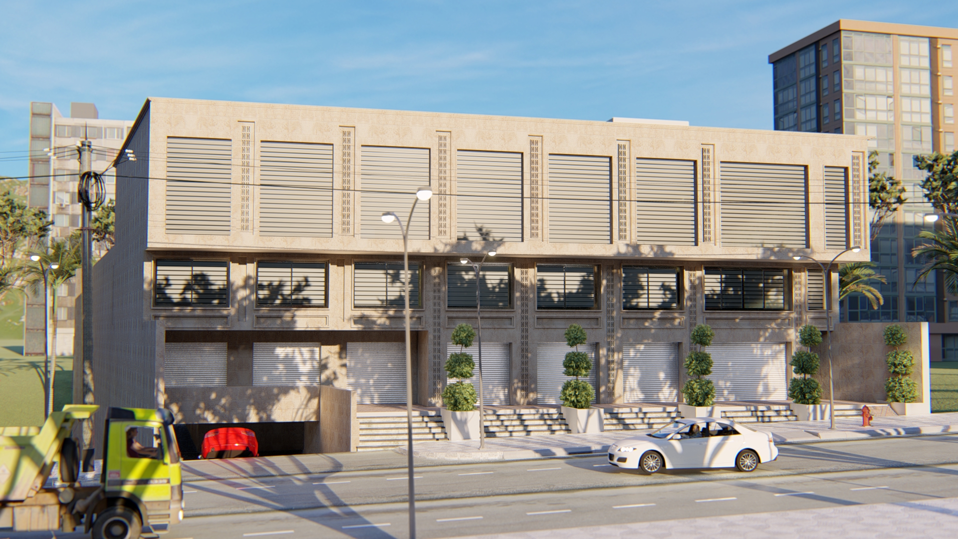 立面设计丨Vray-4