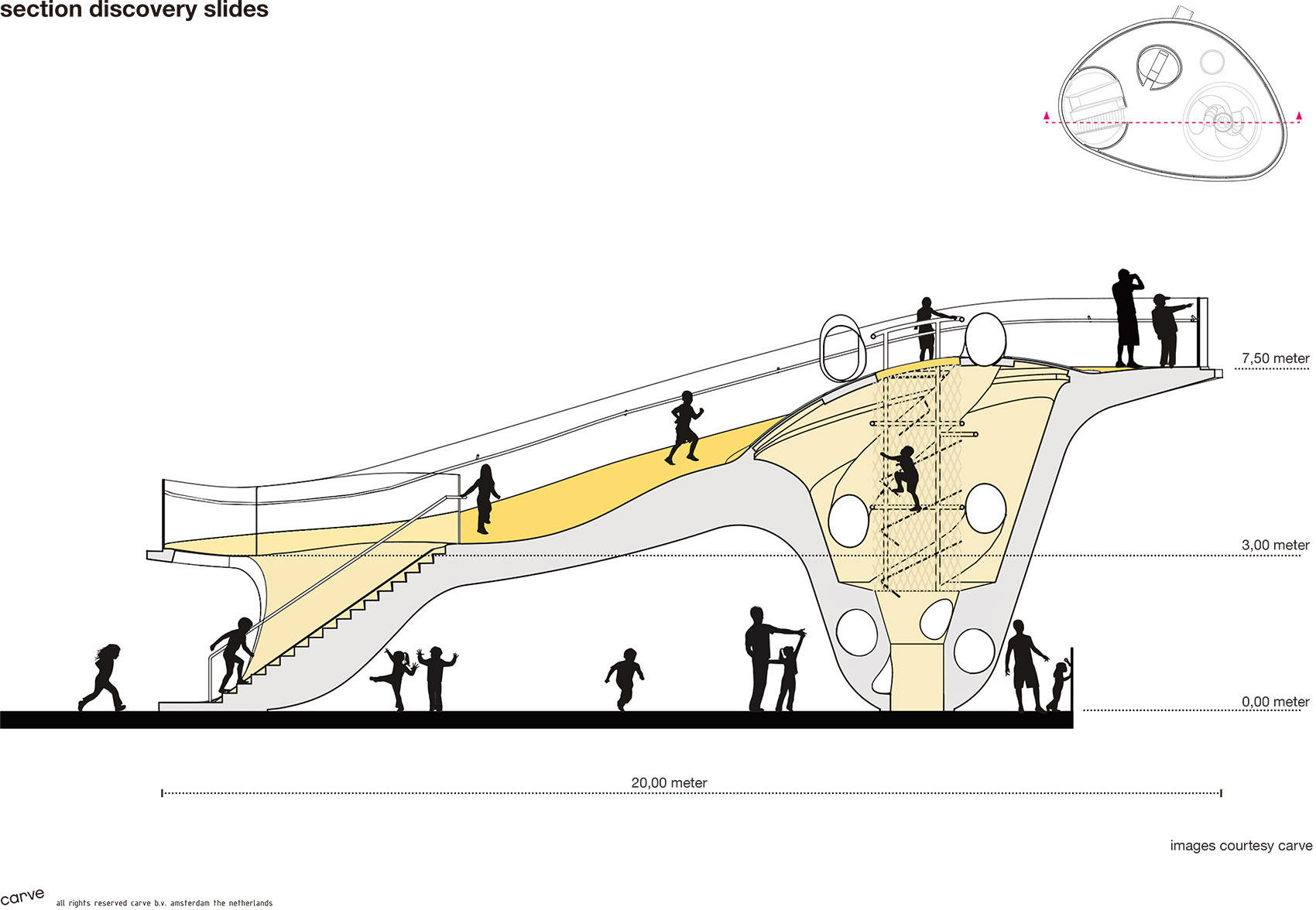 Jewel樟宜机场大楼探索滑梯,新加坡 / Carve + Playpoint-52