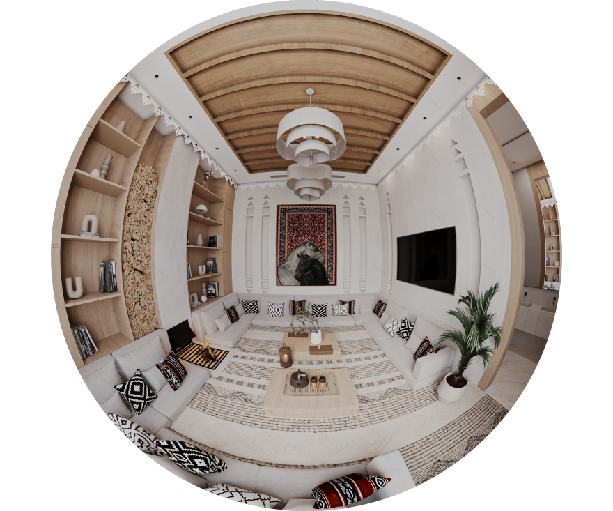 纳吉迪议会(注:Najdi一般音译为纳吉迪 ,Majlis常见意思为议会、理事会 ,具体需结合实际语境判断) 丨沙特阿拉伯丨Samah Hassan Designs-12