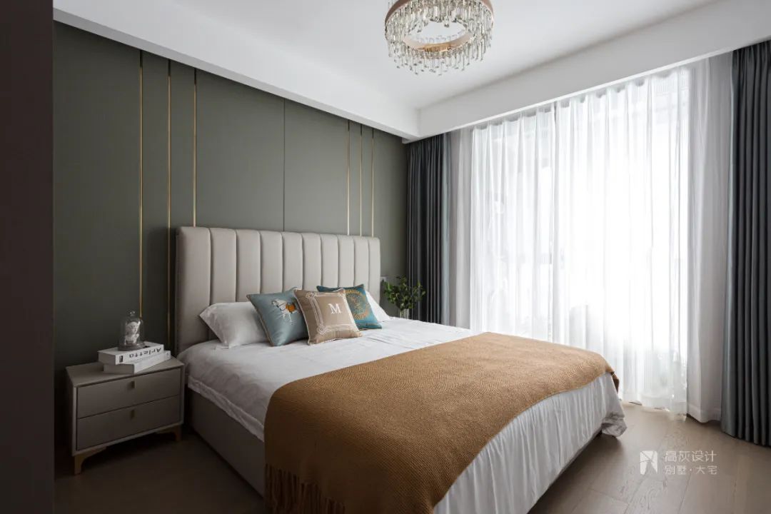 美式轻奢浪漫空间设计丨高灰空间设计-34