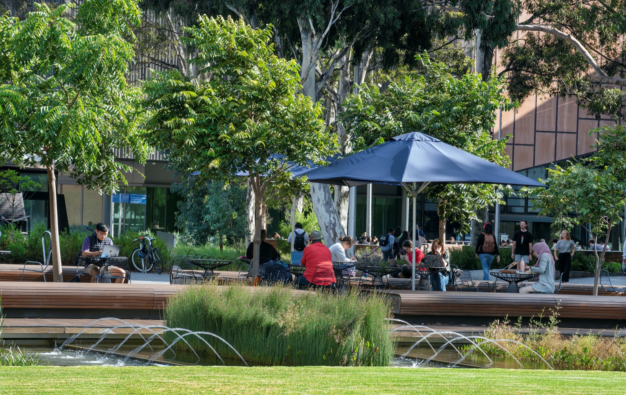 Monash 大学论坛景观设计丨澳大利亚丨TCL+Peter Elliot Architecture-6