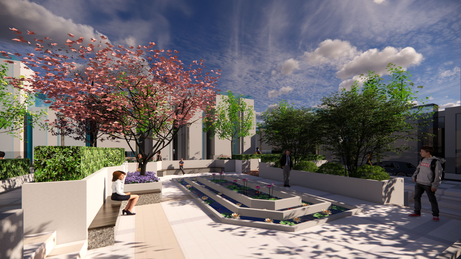 高与低的碰撞——广场公园-8