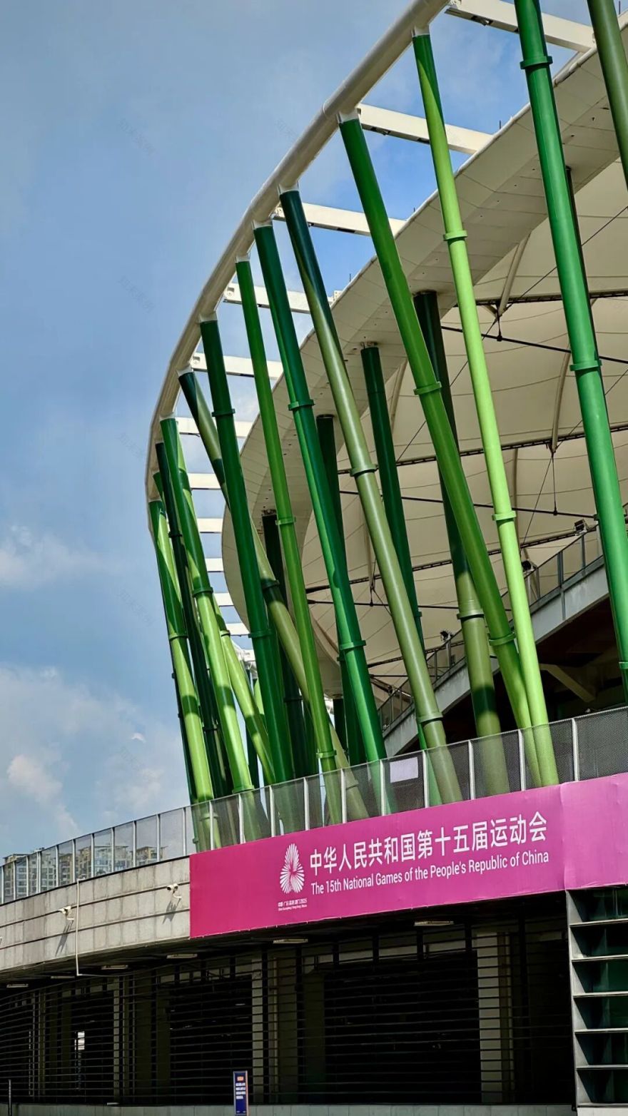 一眼吸睛!十五运会场馆焕新计划|宝安体育中心标识项目-1