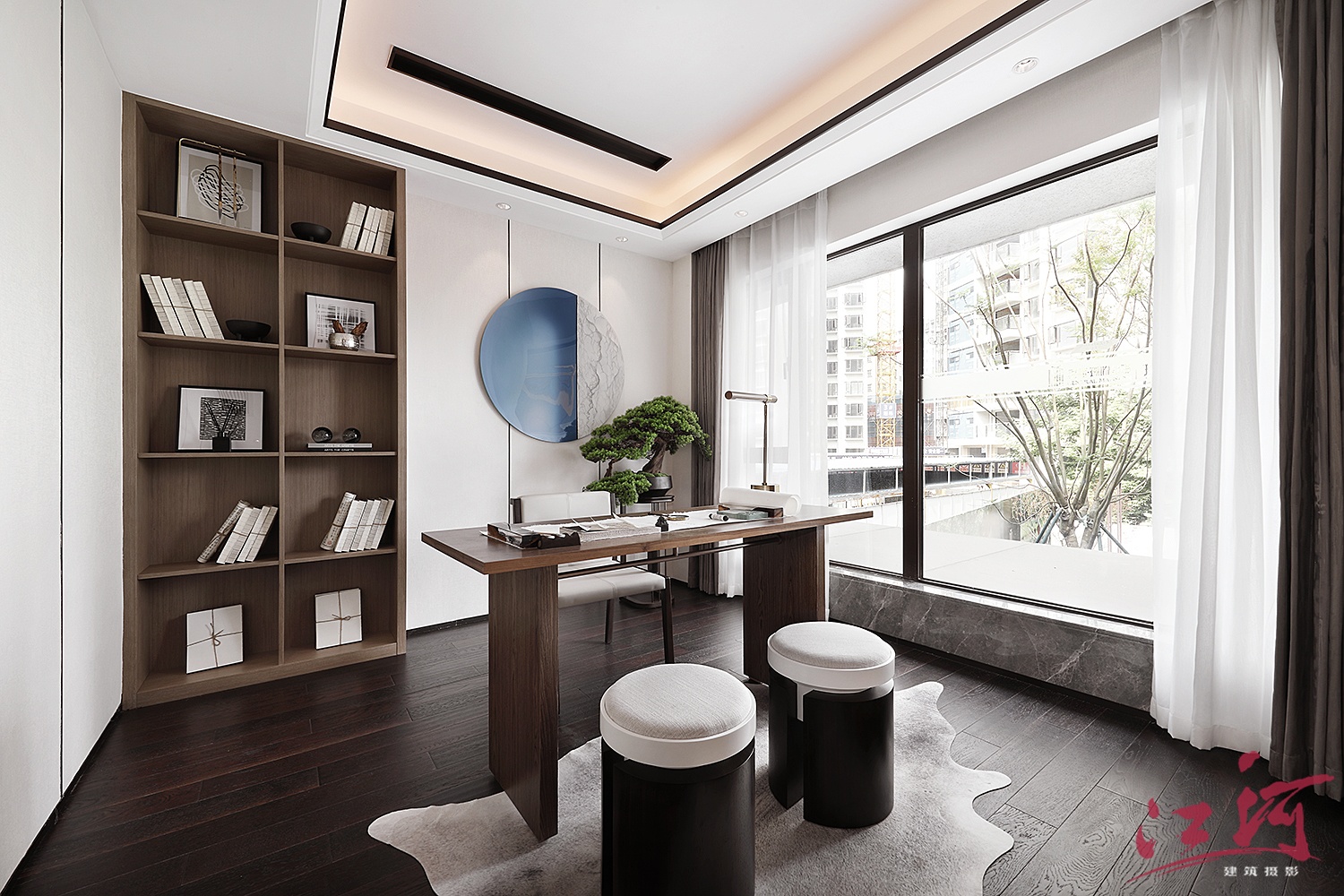 璟悦公馆新中式别墅 | 江河摄影-10