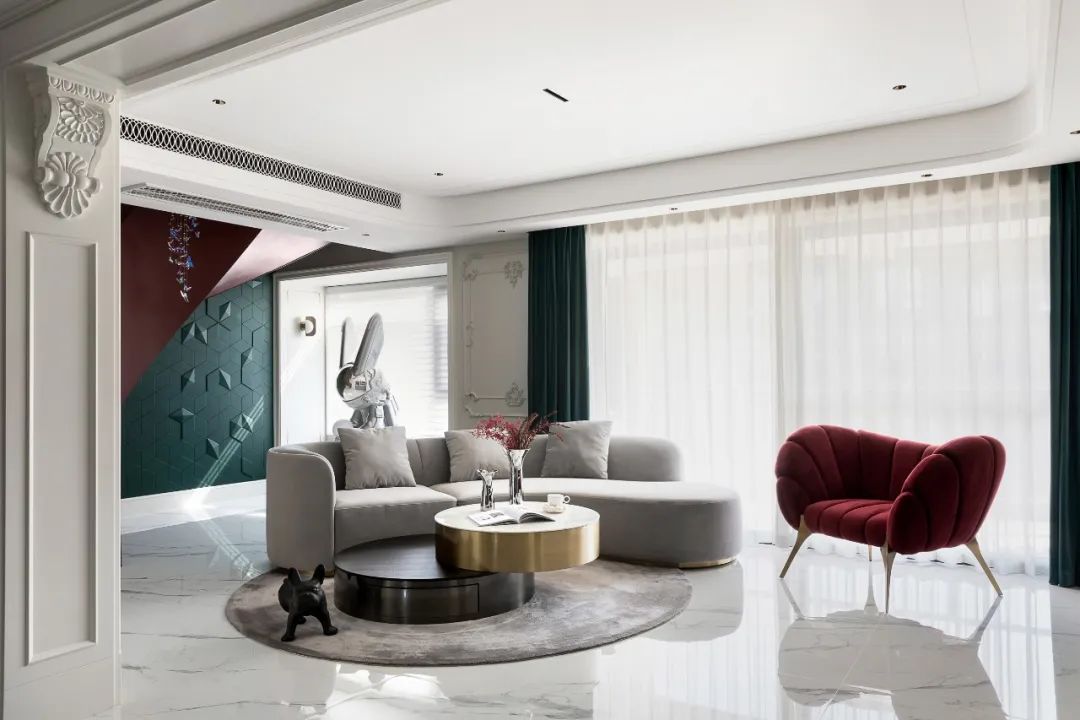 杭州空中别墅 · 弗拉明戈风情的现代法式设计丨中国杭州丨尚层装饰(北京)有限公司杭州分公司-27