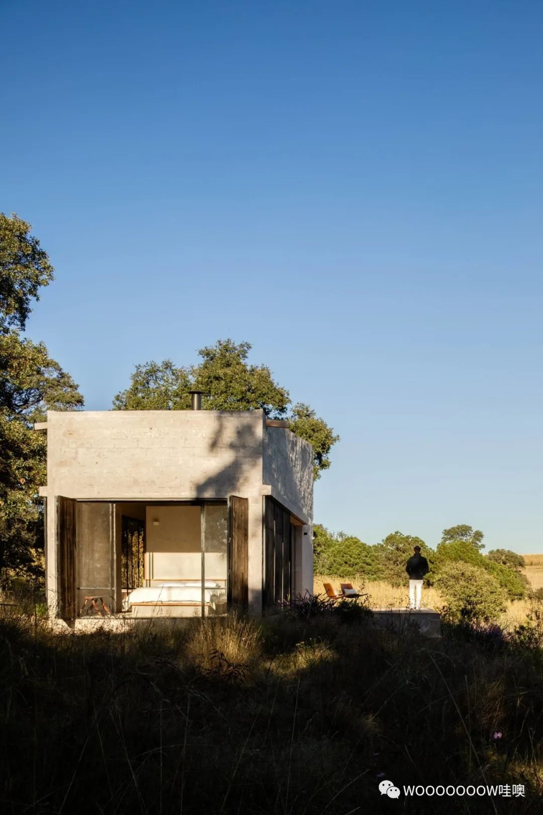 墨西哥 Alculco 度假屋,简约与自然共生-7