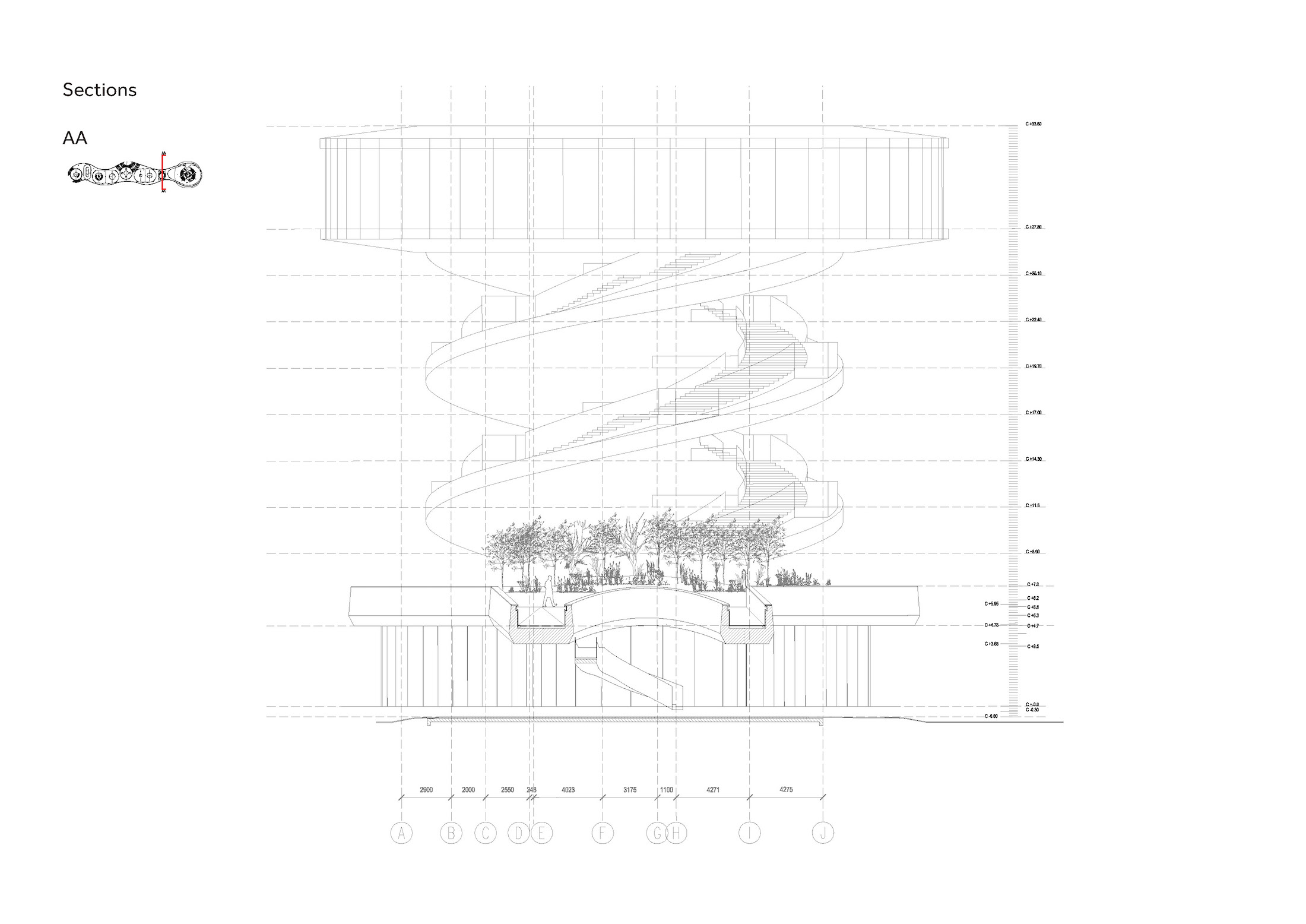 南昌象湖湿地公园鸟屿浮云观景塔丨中国南昌丨Nordic Office of Architecture-43