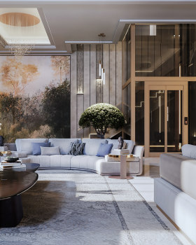 现代接待区设计丨沙特阿拉伯