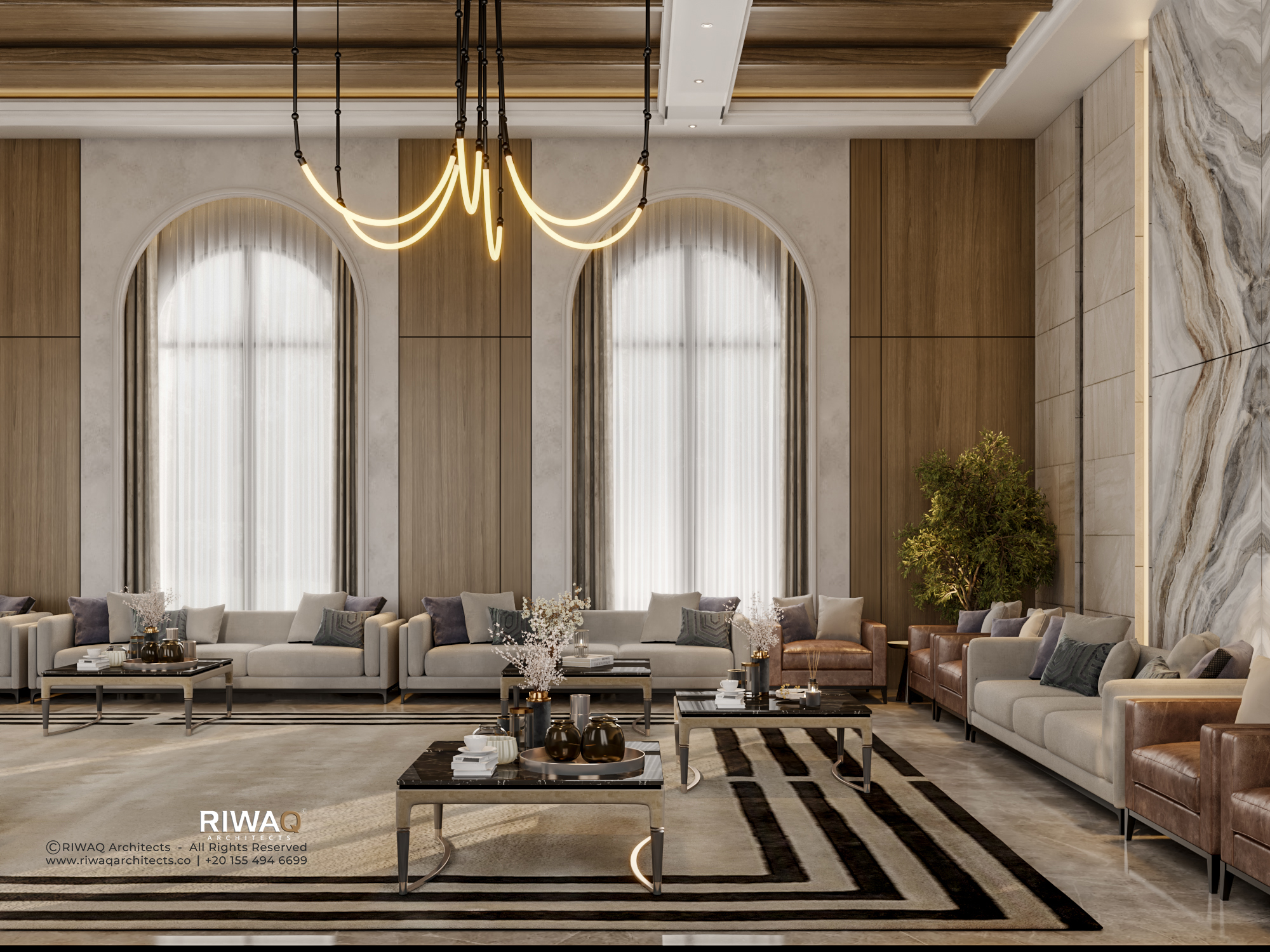 苏莱雅委员会（注：Majlis常见意为委员会、议会 ，Al Suraya可能是特定名称，由于缺乏更多背景信息，只能做此推测性翻译） 丨沙特阿拉伯丨RIWAQ Architects与DOT ARCH Company-10