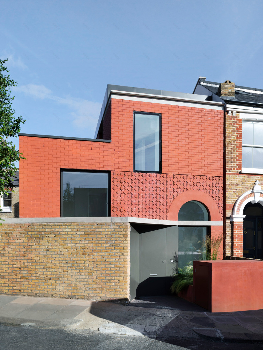 31/44 Architects adds red-brick house to traditional London terrace-2