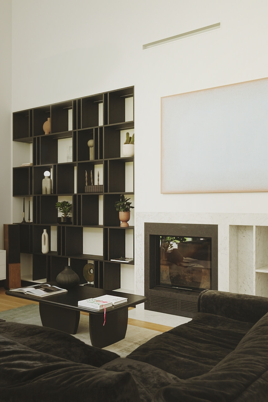 220-metrowe wnętrze domu pod Łodzią - połączenie natury i designu - PLN Design-6