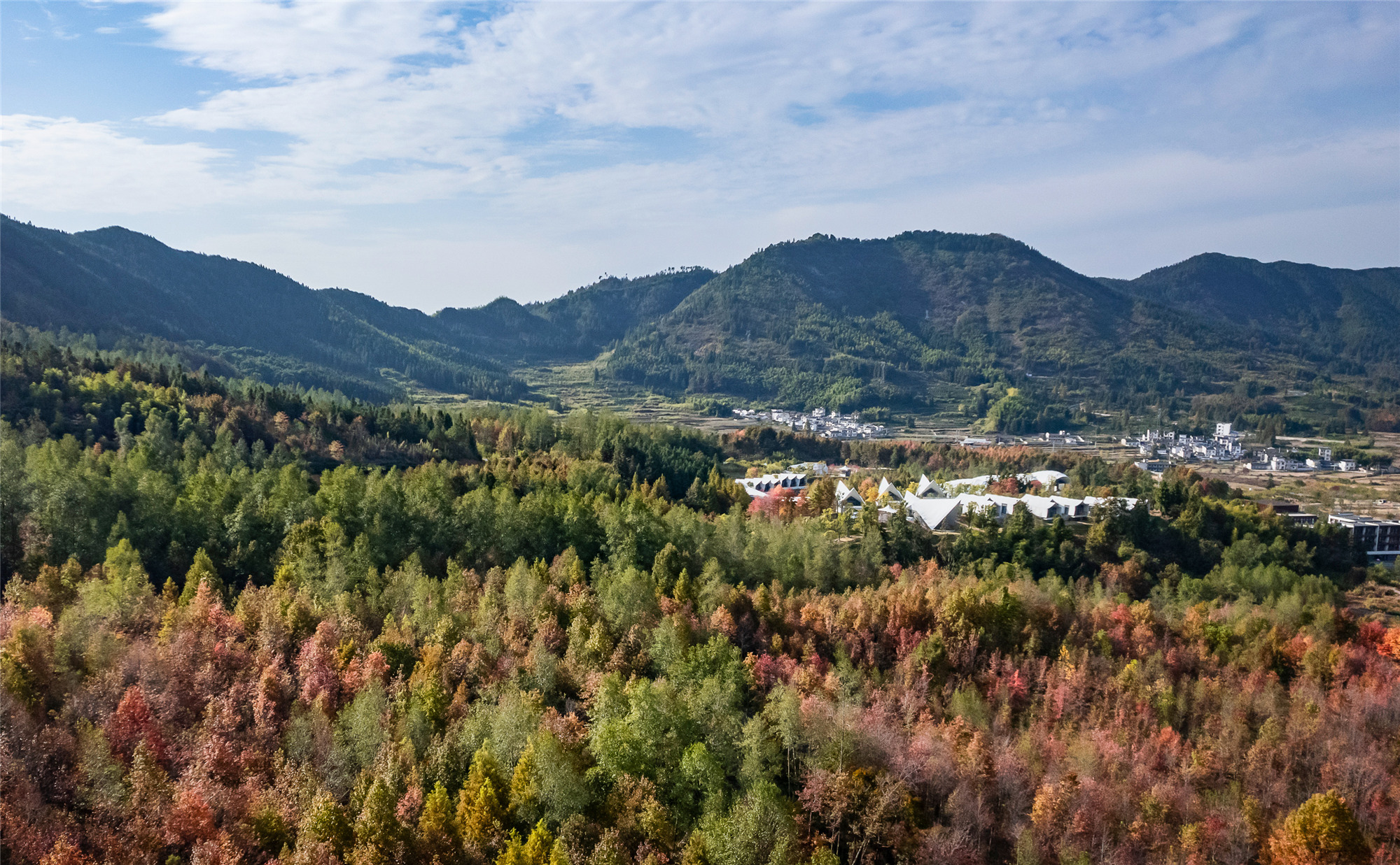 黄山关麓帐篷客度假酒店景观丨中国黄山-5