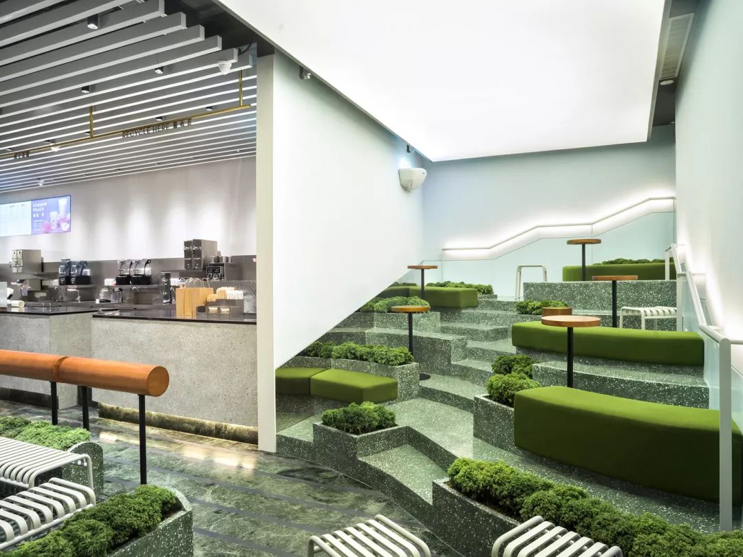 喜茶杭州国大城市广场热麦店 | 茶田茶座中的茶生活-14