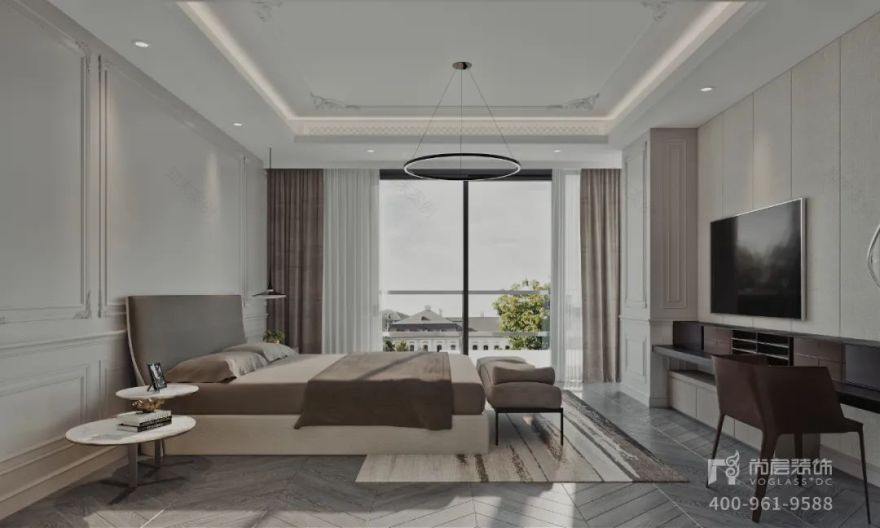 尚层装饰《回眸》 | 极致灰棕搭配,展现生活品质与个性-22