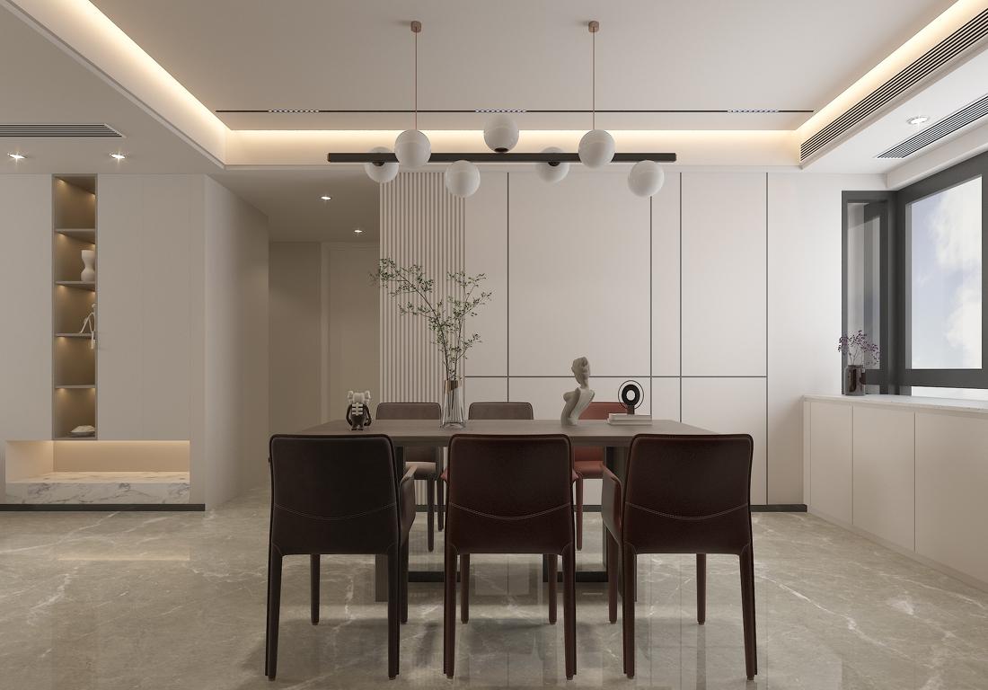 现代轻奢复式楼设计-6