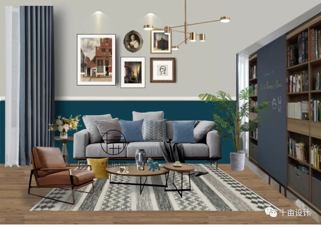 金科王府 116㎡北欧风家居,设计融入儿童学习氛围-11