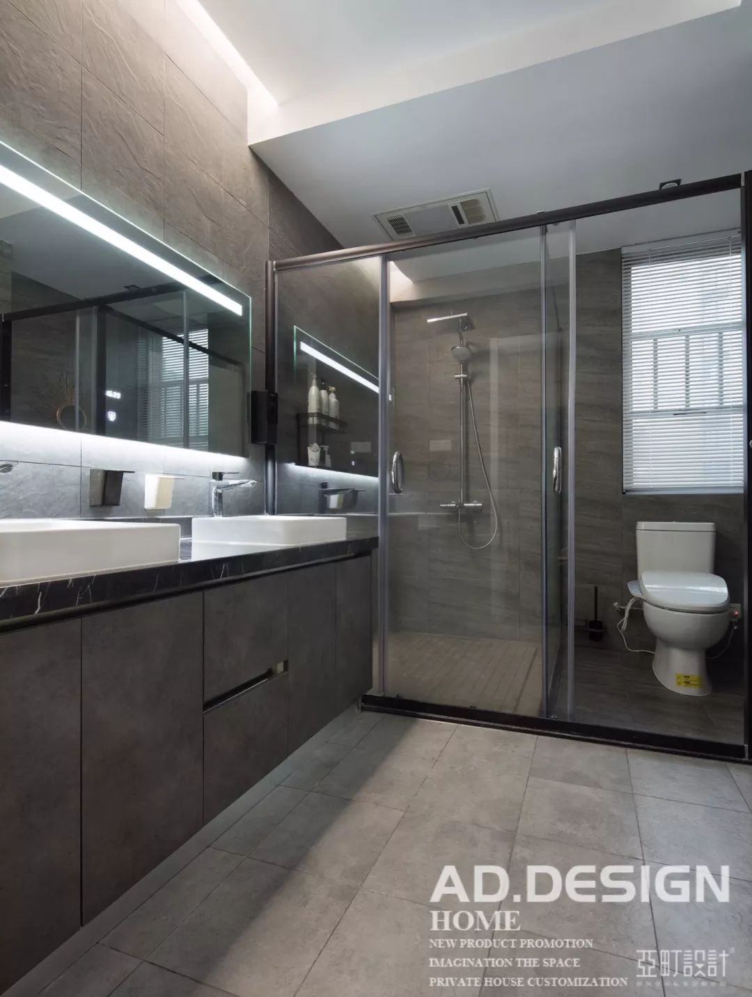 亚町设计 | 现代风格私宅定制，细水流长的生活一任自然-66