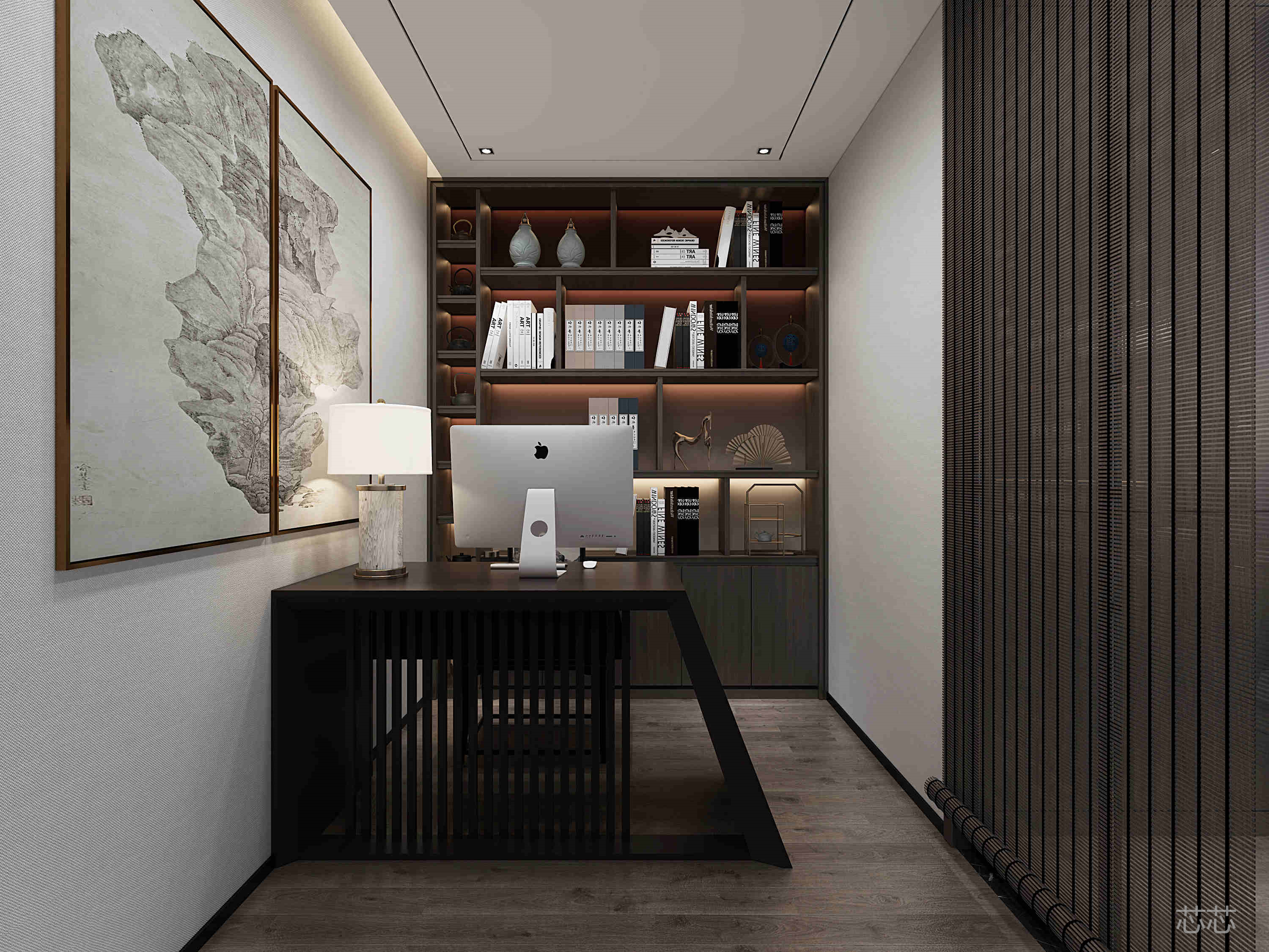 新中式公寓设计-6