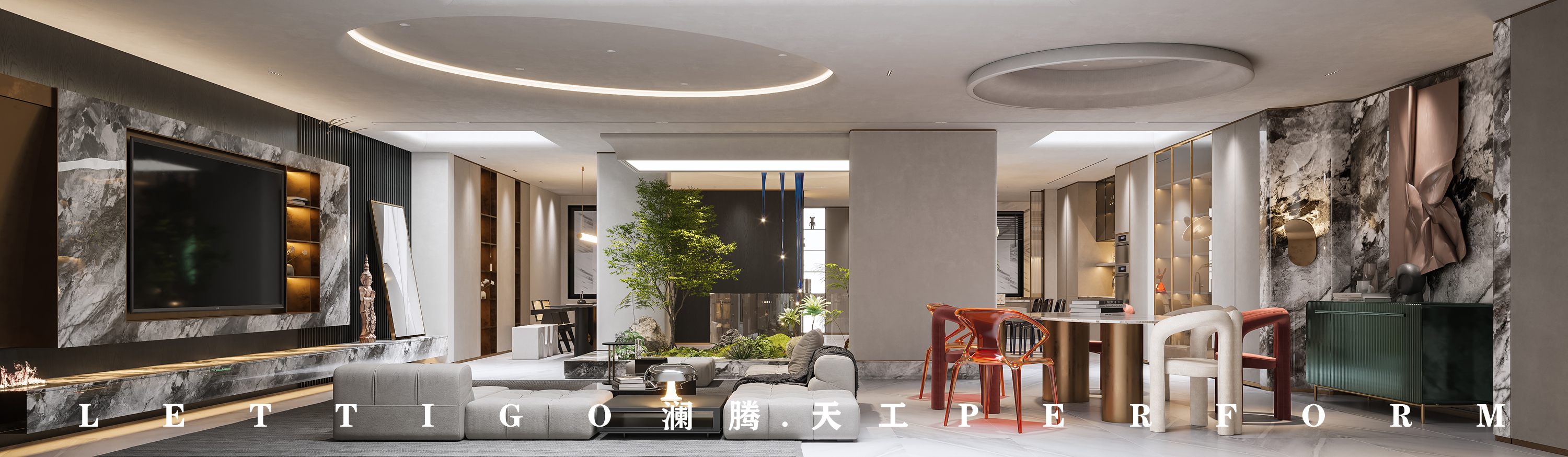 现代别墅大宅 ，耐看的设计才会越住越传舒心-2