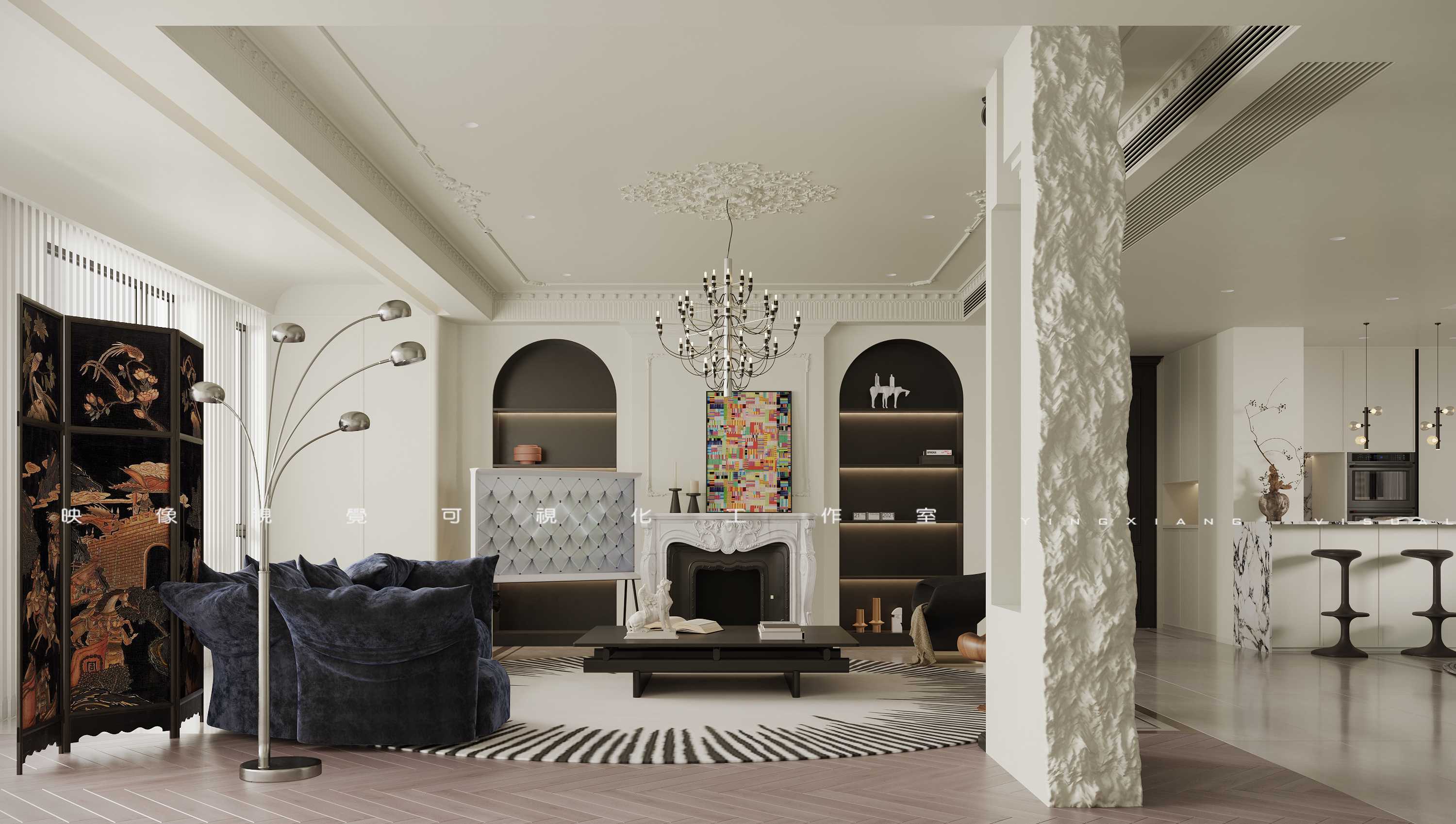 法式风格商业写实组设计丨上北设计-7