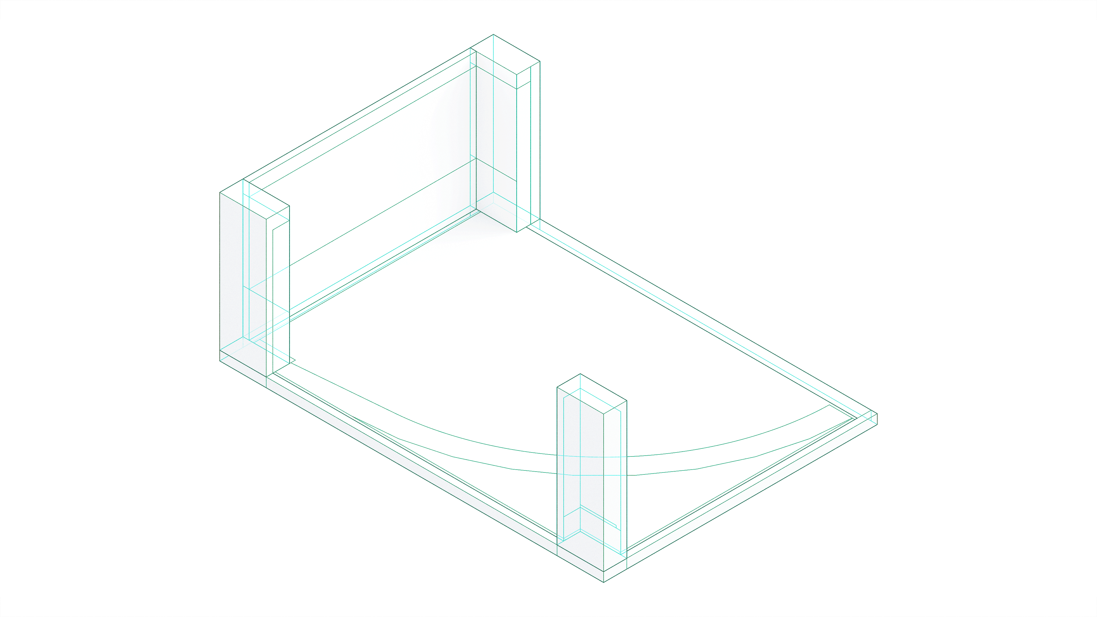 Carita Canalla / Barber Shop / Axonometrics-2