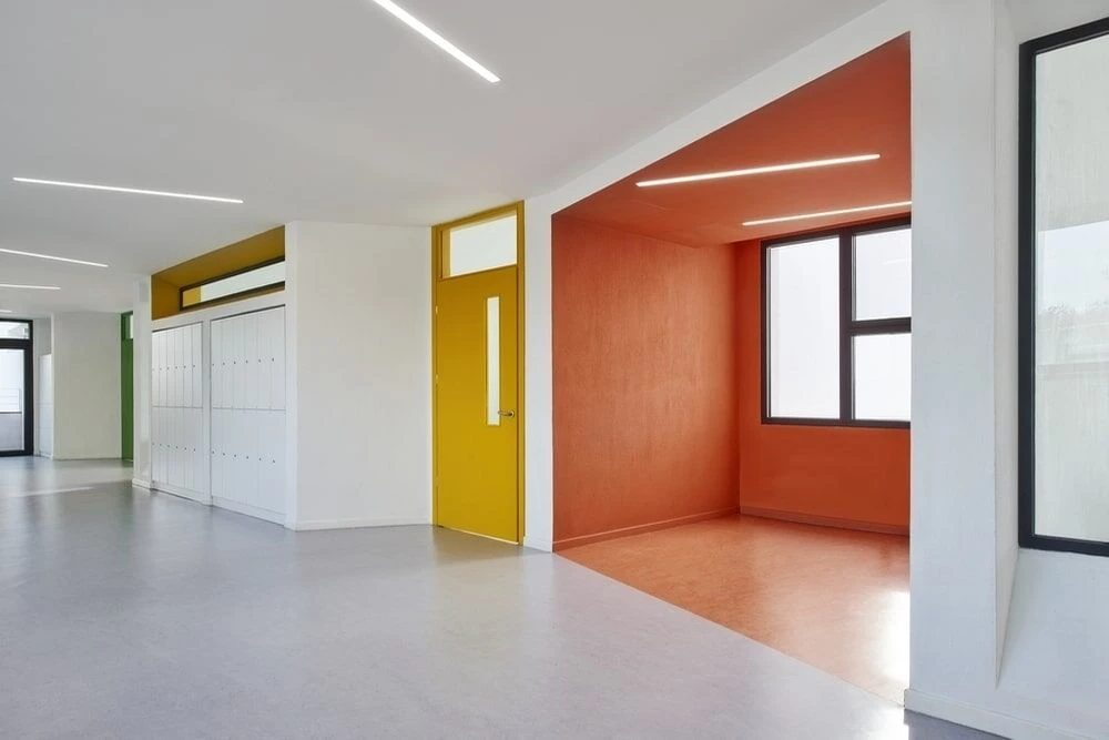 美国农场学校高中部大楼丨希腊丨406 architects-17