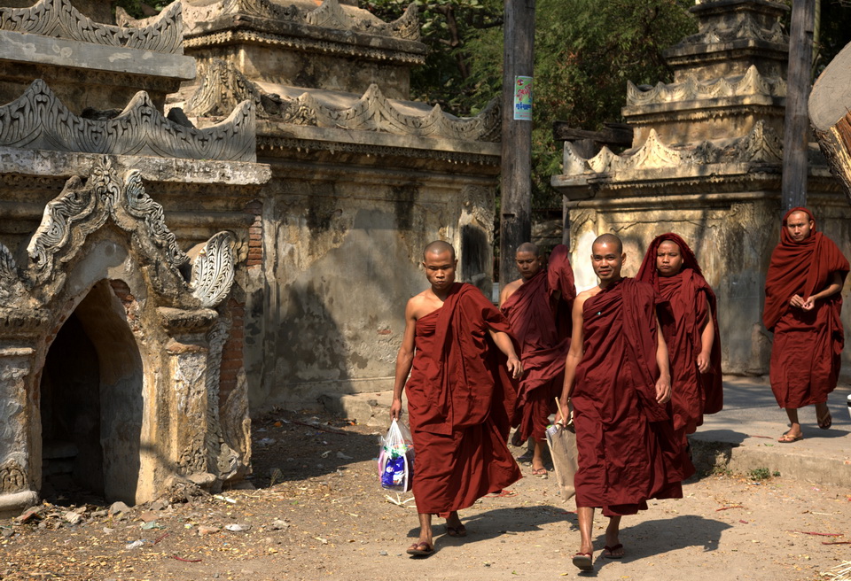Shwenandaw 柚木寺院丨缅甸-28