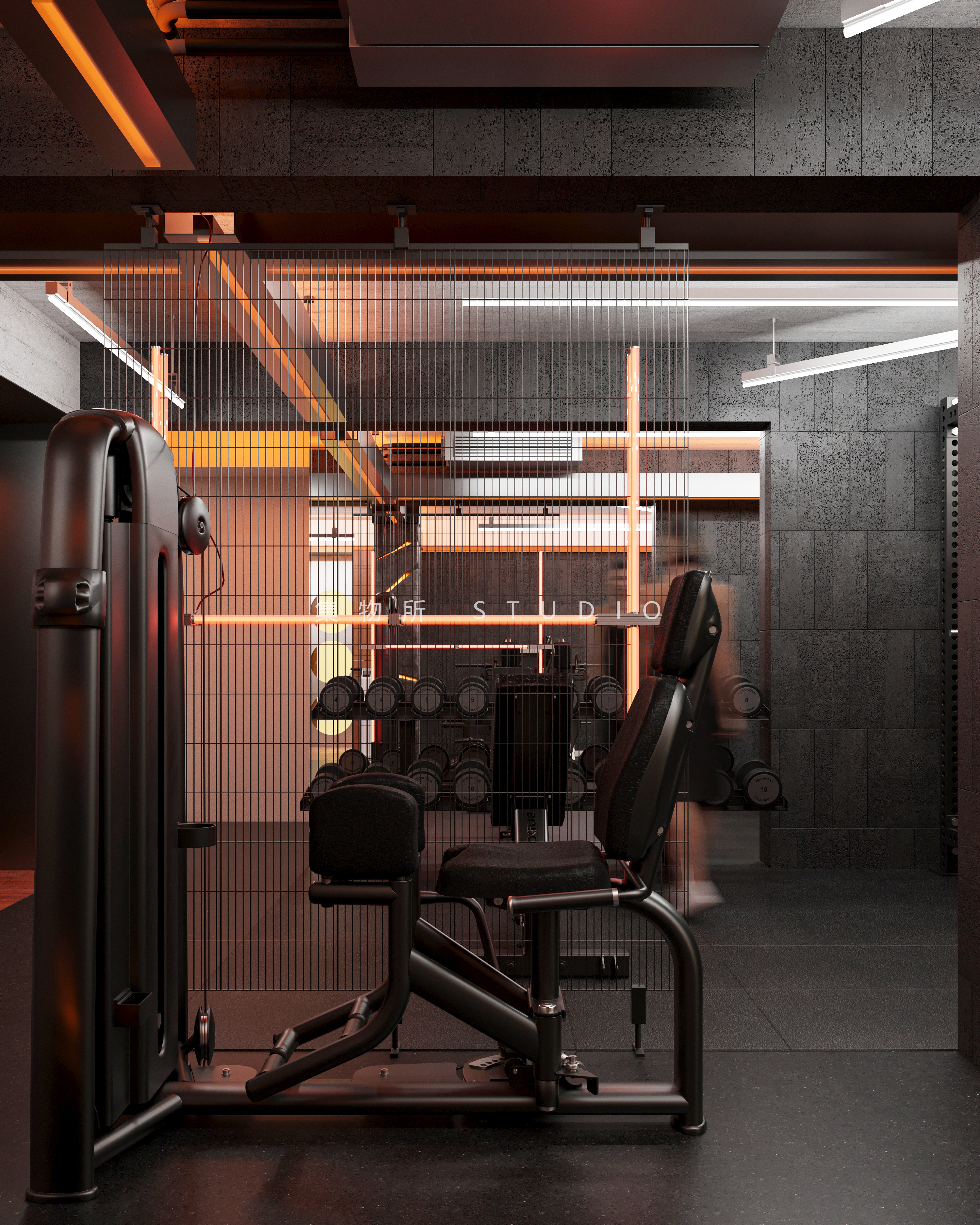炽能量·健身房丨中国新乡丨集物所STUDIO-2