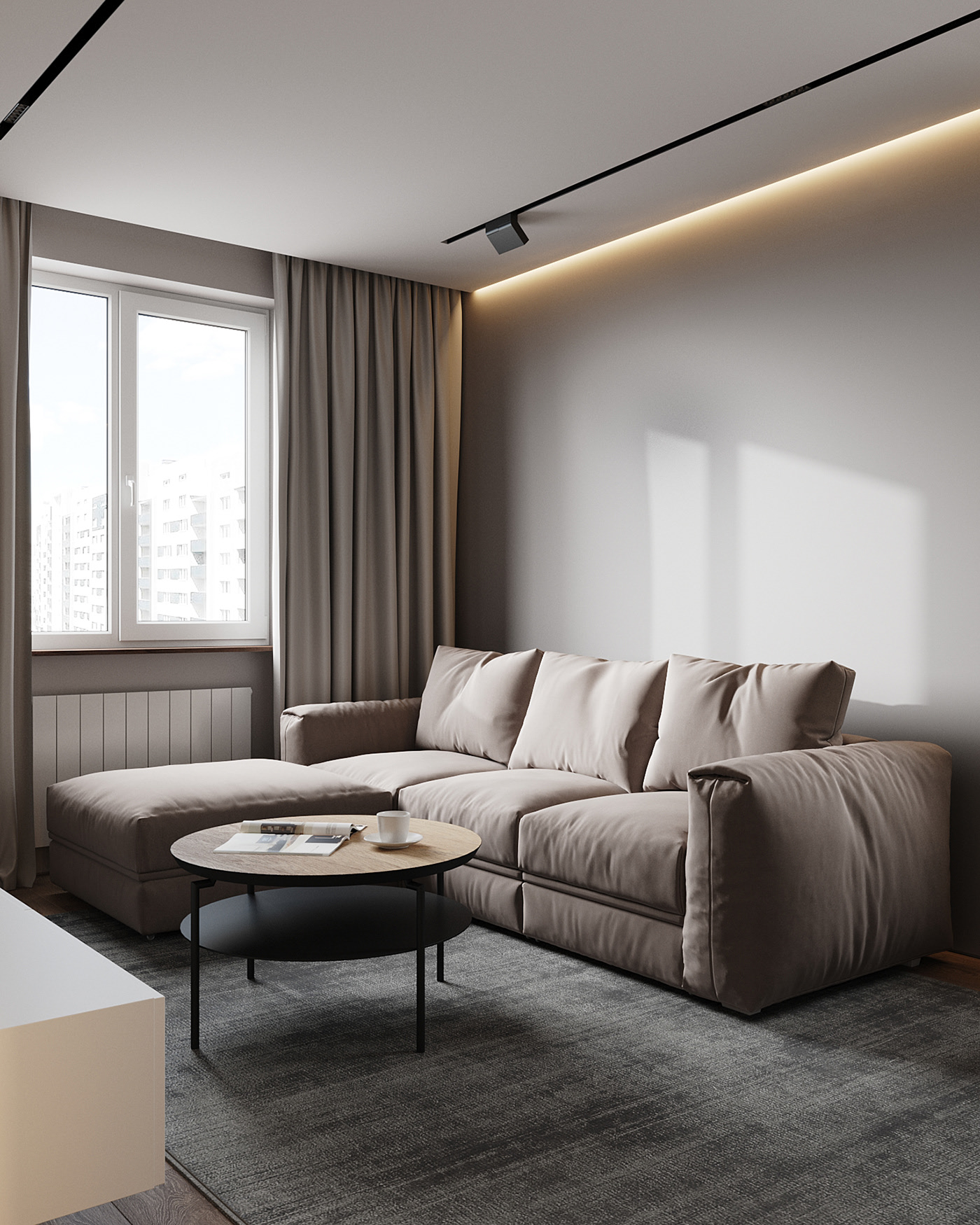 浅色系公寓设计-5