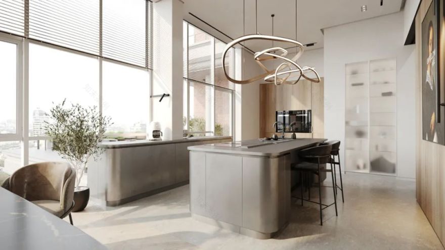 乌克兰基辅现代简约家居设计丨ArtPartner Architects-18