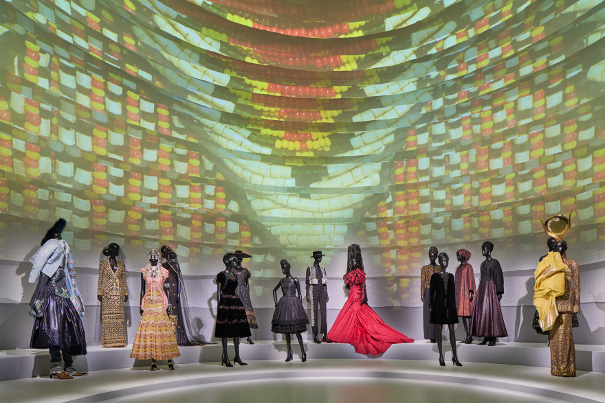 《克里斯汀·迪奥:梦之设计师》展览丨日本东京丨OMA+Shohei Shigematsu-131