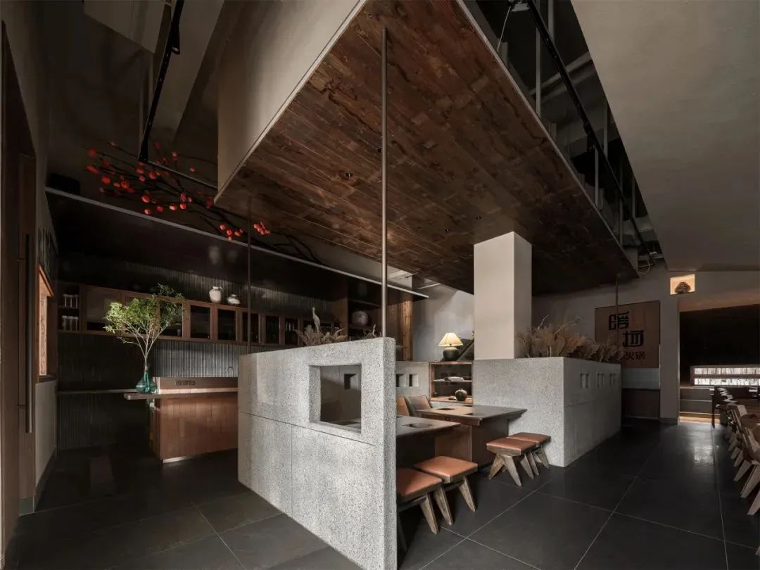 暖场肥牛火锅丨中国沈阳丨尽境空间设计-43