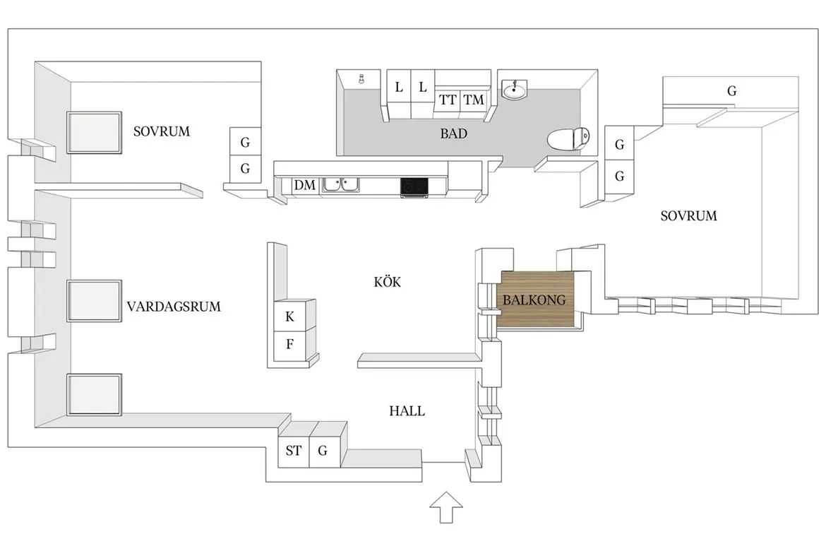 2013 年新建筑的柔和魅力阁楼公寓-23
