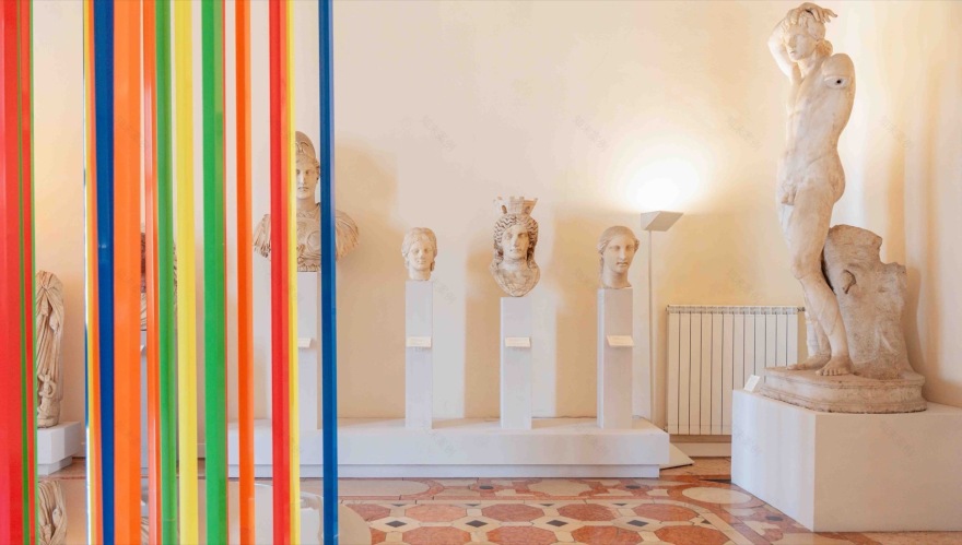 意大利威尼斯国家考古博物馆·特别装置艺术展《LINES》-47